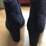 Navy Ankle Boots Image 7
