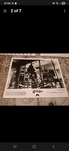 1988 Scrooged Press Kit Bill Murray