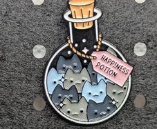 Magic potion enamel pin