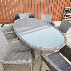 Garden table and chairs