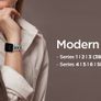 Modern Fit Metal Strap For Apple Watch Image 3
