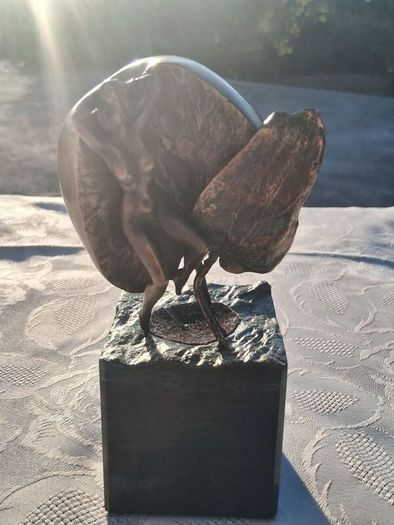Eve And The Apple Signed Bronze