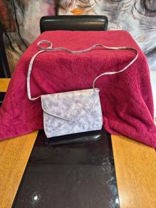 Vintage  Lotus Clutch bag