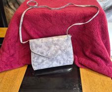 Vintage  Lotus Clutch bag