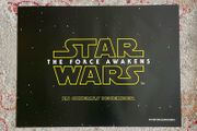 Star Wars - The Force Awakens - Quad Cinema Poster