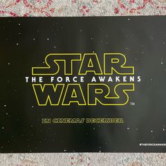Star Wars - The Force Awakens - Quad Cinema Poster