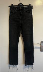 Zara black Skinny jeans Uk 8