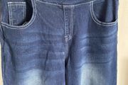 NWOT ladies indigo wide leg jeand