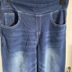 NWOT ladies indigo wide leg jeand