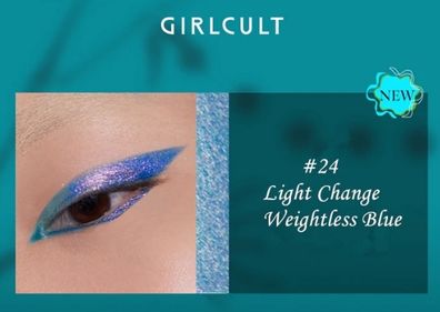 Girlcult C-Beauty The Classic of Bizzare Tales Multichrome Eyeliner in Shade 24 Light Change Weightless Blue