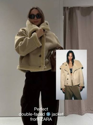 New Zara reversable jacket