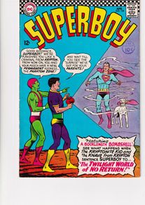 Superboy #128 The Twilight World Of No Return 1966 Dc Silver Age Comic