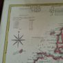 Antique framed map of Antigua Image 3