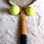 Vintage 'Gray Russell' Ladies Wooden Tennis Racquet Image 3