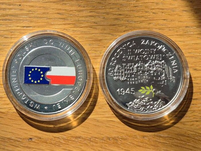 Poland  10 zlotych silver coins