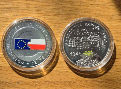 Poland  10 zlotych silver coins