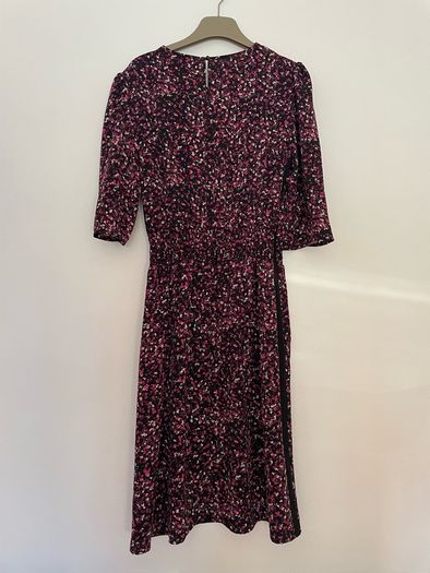 Gallery black floral dress size 14 New without tags