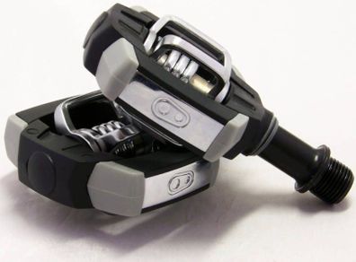 Crank Brothers Smarty Clipless Pedals with cleats and flat platform adapters