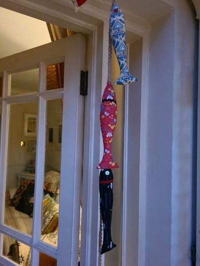 Fabric Fish Hanging