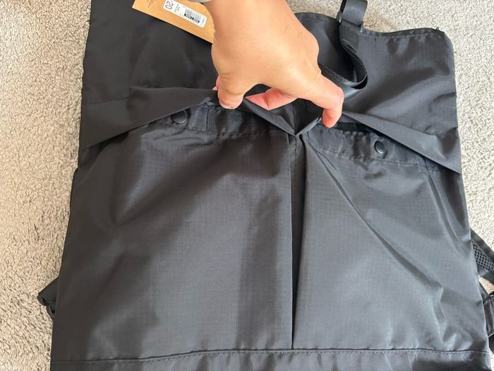 backpack soft light & easy to fold, great for travelling