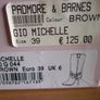 Gionni rustic brown leather boots Size Uk 6 Eu 39 with original box Immaculate. Euro 125 new Image 3