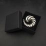 Vintage 925 Sterling Silver Swirl Brooch, Birmingham 1994 Image 3