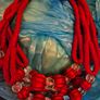 Brand New Paris Red Cable Ball & Bead Curtain Tie Backs Image 8