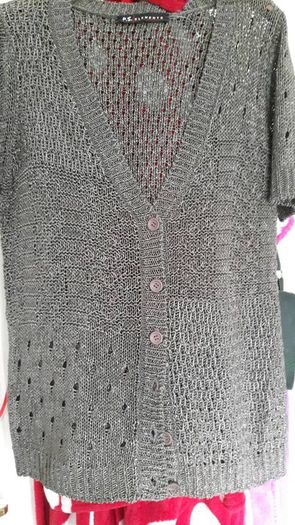 Pamela scotts short sleeve cardi