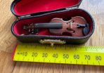 Vintage Violin miniature Vintage violin Souvenir violin