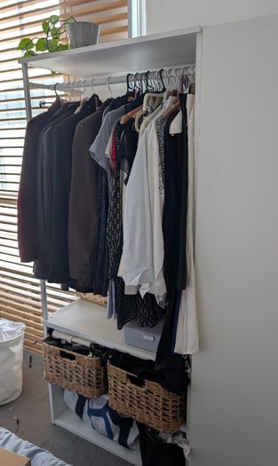 IKEA Platsa wardrobe with mirror