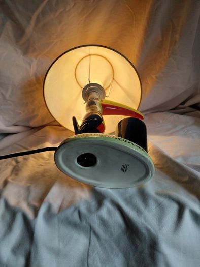 Ceramic Hand Painted Guinness Toucan Lamp