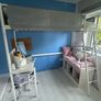 Loft bed with desk Image 2