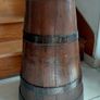 Antique French butter churn upcycled to umbrella or walking stick holder Image 2
