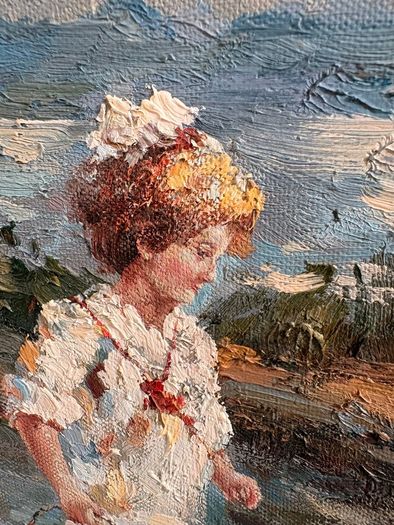 T.Hone Original Oil Painting Professionally Framed
