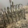 silver plated toast rack Image 4
