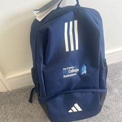 Brand New Adidas Backpack / Rucksack with Tags (City of Dublin FET College)