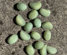 Glow in the dark pebbles