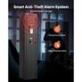 Gun Safe, Heavy Duty Cold-Rolled Steel Rifle Cabinet with Fingerprint & Key, Large Long Gun Cabinet with Magazine and LED, Adjustable Racks for Rifles, Pistols, Shotgun(Assembly Required Image 2