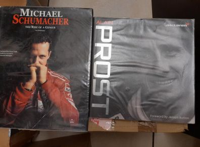 Formula one, Motor Sport, Boxing & Snooker Books