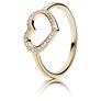Pandora Captured Heart Gold (585) Ring Image 2