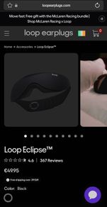 Loop Eclipse Sleep Mask
