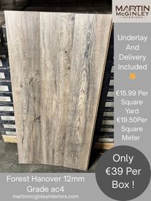 New Forest Hanover 12mm Laminated Flooring