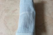 Cellular Blue Baby Blankets  X 2  New - No Tag.