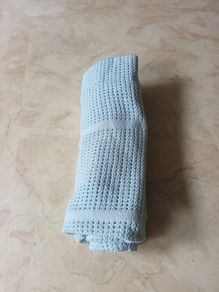 Cellular Blue Baby Blankets  X 2  New - No Tag.