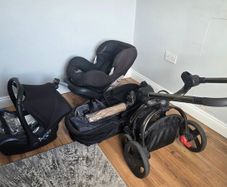 Mothercare Spin Pramette, Maxi Cosi Priorifix & Maxi Cosi Cabriofix Travel System