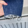 Mid Indigo Jeans with Side Strip from Mint Velvet. UK 16R / EU 44 Image 8