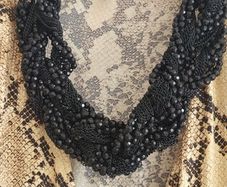 H&M python print midi Sz 8UK (Fit 8 to 10UK)