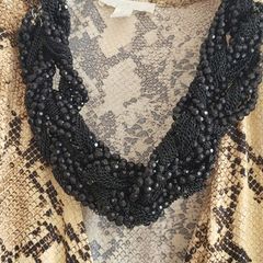 H&M python print midi Sz 8UK (Fit 8 to 10UK)
