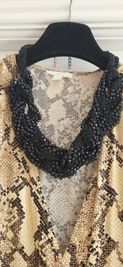 H&M python print midi Sz 8UK (Fit 8 to 10UK)