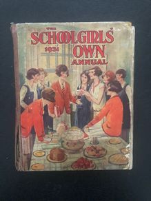 Vintage Book The Schoolgirls' Own Annual 1934